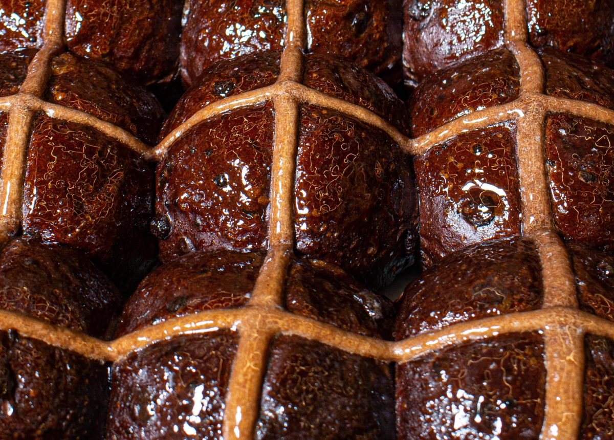 Black Star Pastry Chocolate Hot Cross Buns