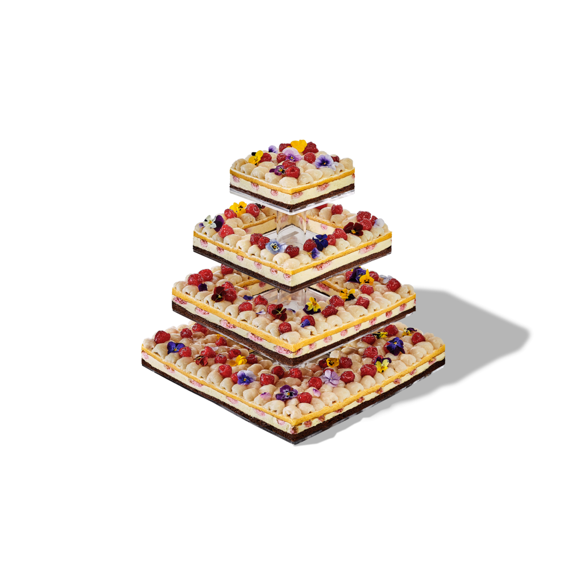 Raspberry Lychee Chiffon Cake | Hungry Rabbit